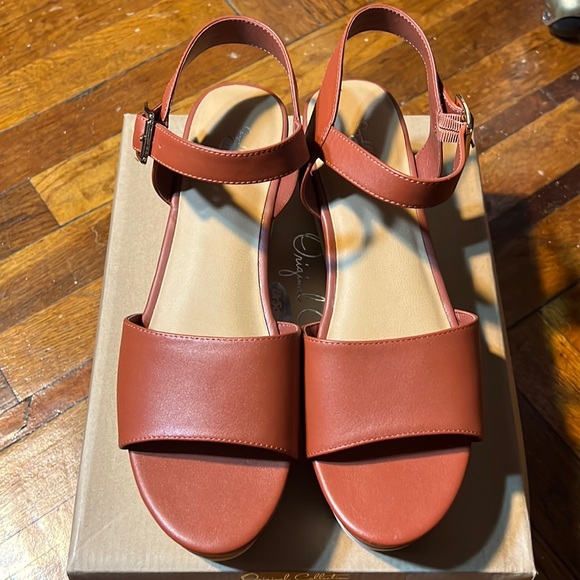 Dr Scholls women’s size 10 platform/sandals - Picture 1 of 4